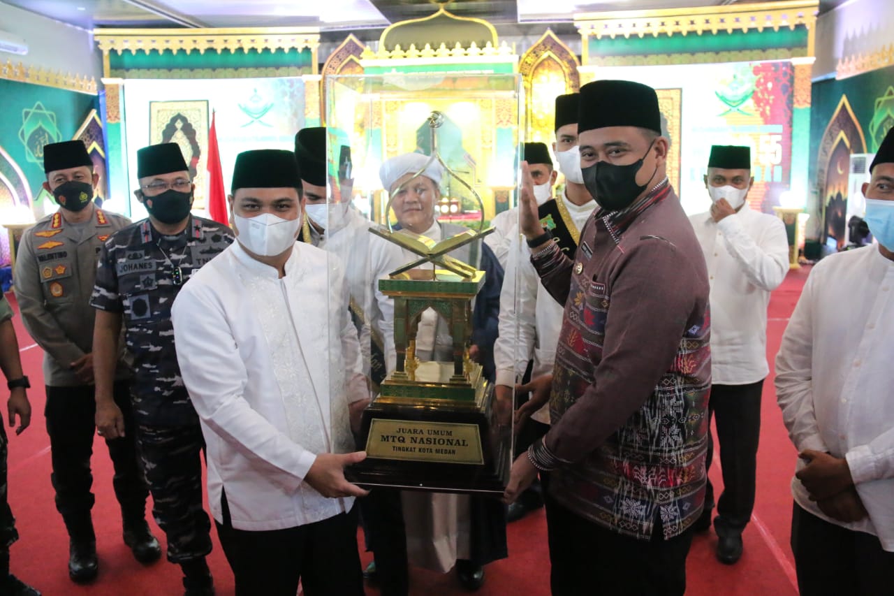 Medan Belawan Juara Umum MTQ Ke 55 Tingkat Kota Medan