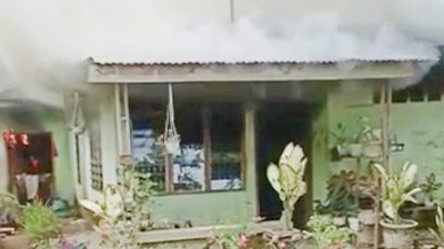 LiLin Menyambar BBM, 1 Unit Rumah Permanen Terbakar