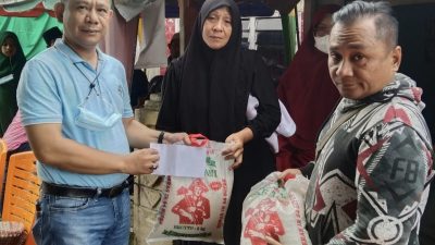 Pewarta Santuni Keluarga Almarhum Feri