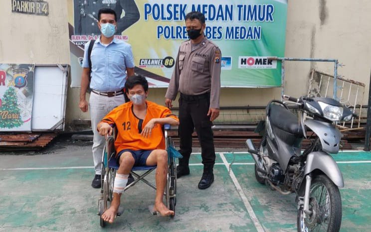 Coba Melawan Petugas, Residivis Curanmor Didor Polisi