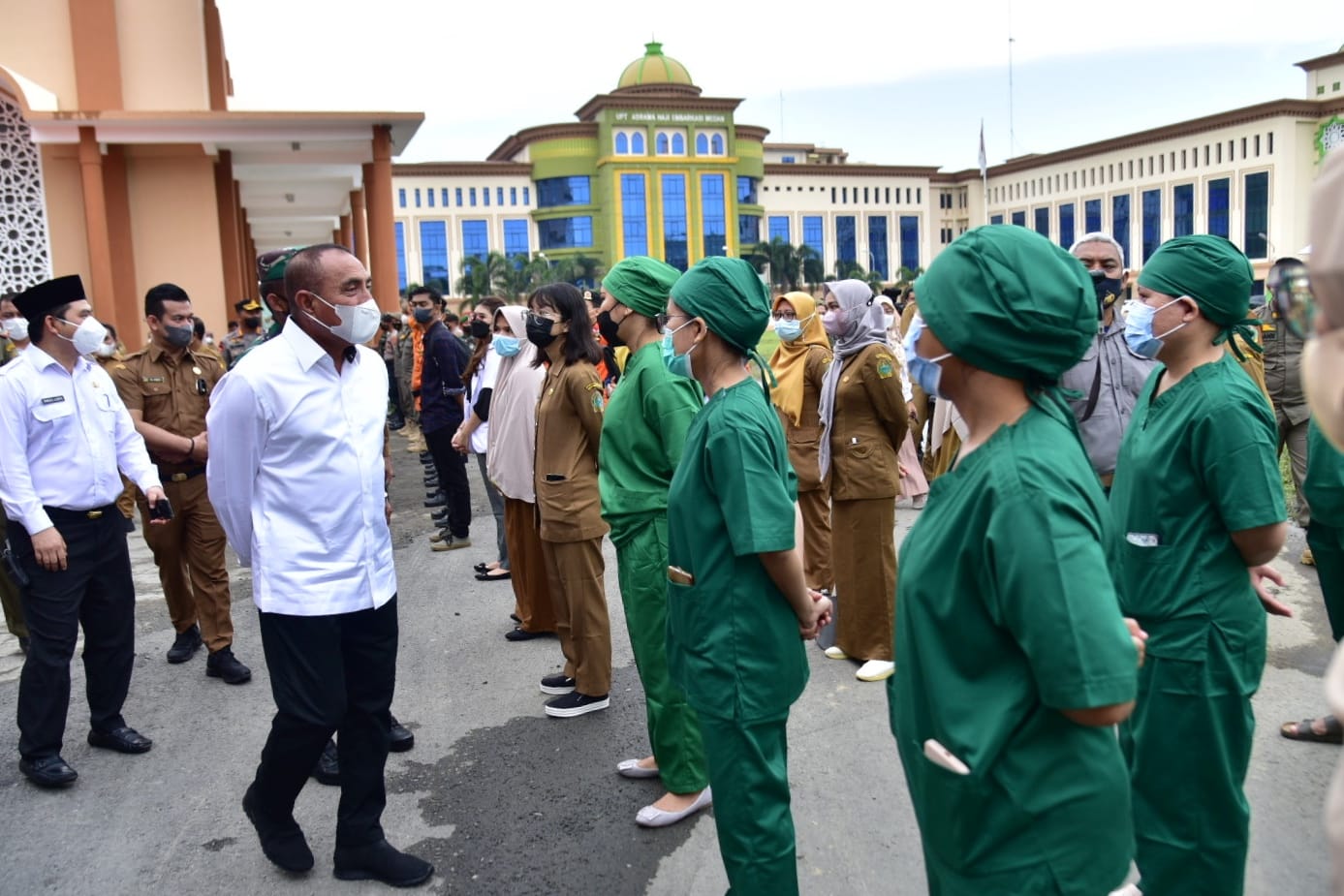 Sumut Kasus Tertinggi Covid-19, Buka Isoter 486 Tempat Tidur