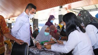 BPNT 2020 Labura Disalurkan Tunai Dari PT. Pos Indonesia