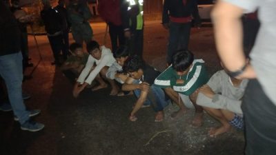 Puluhan Pelaku Balap Liar dan Tawuran disikat Tim Reaksi Cepat Rajawali Ditsabhara Poldasu