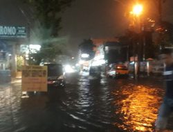 Hujan 5 Jam di Medan, Seluruh Ruas Jalan di Genangi Air