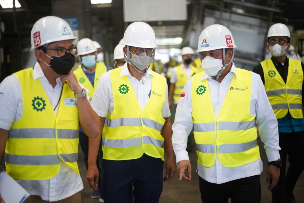 Wamen BUMN Cek Kesiapan Pengembangan Industri Aluminium Nasional