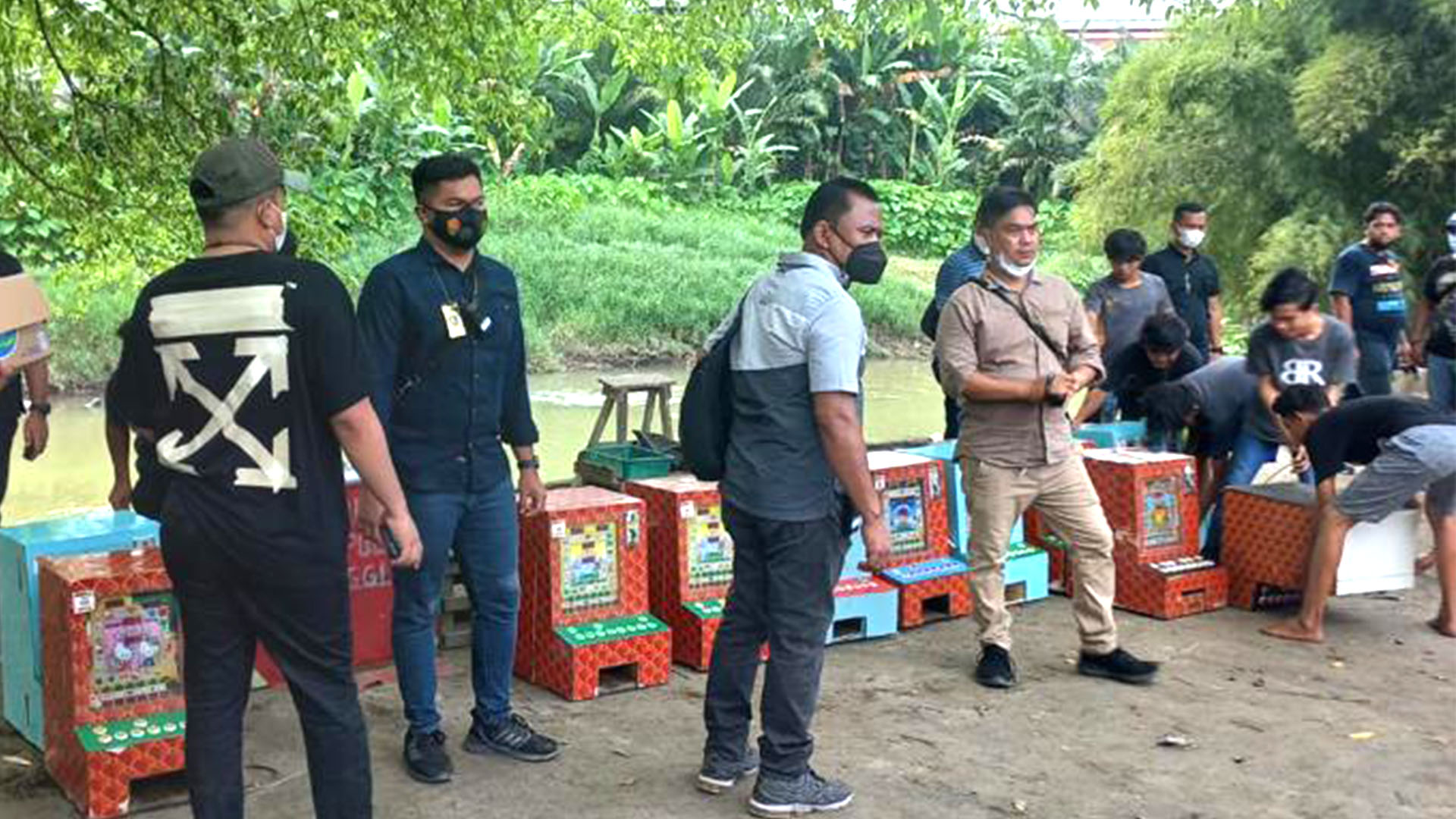 Grebek Klambir Lima, 11 Orang Diamankan Polrestabes Medan