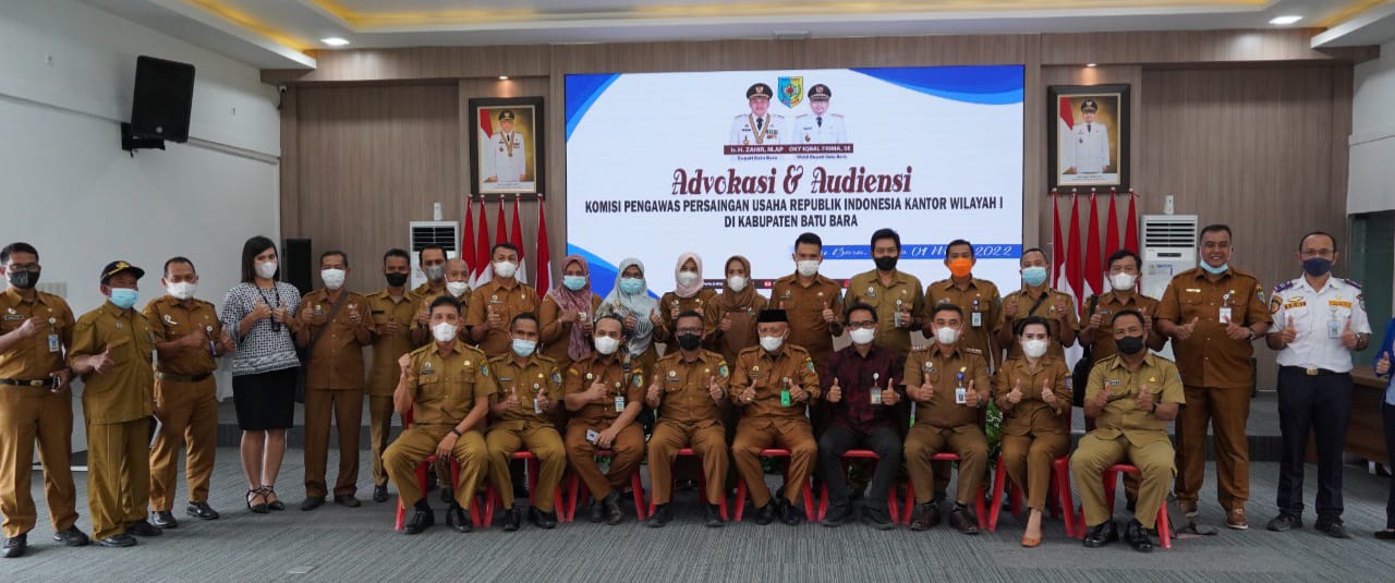 Pemkab Batu Bara dan KPPU Bahas Masalah Persaingan Usaha dan UMKM
