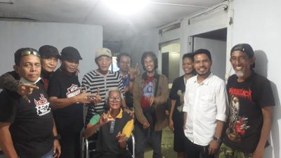 Tingkatkan Tali Silaturahmi, Rock Family Kunjungi Ade Bonzo dan Iwa
