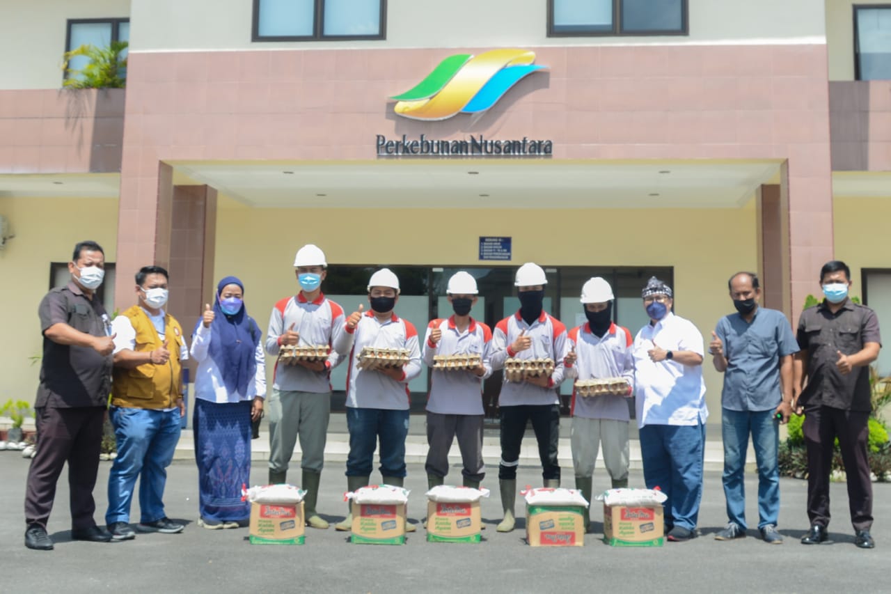 HUT PTPN Group ke 26, SPBUN Bagi Sembako ke 42 CS Kantor Direksi