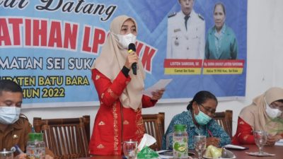 Maya Zahir Minta Kader PKK Batu Bara Tingkatkan Kapasitas