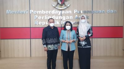 Bupati Batu Bara Audiensi Dengan Menteri PPPA Untuk Wujudkan DRPPA