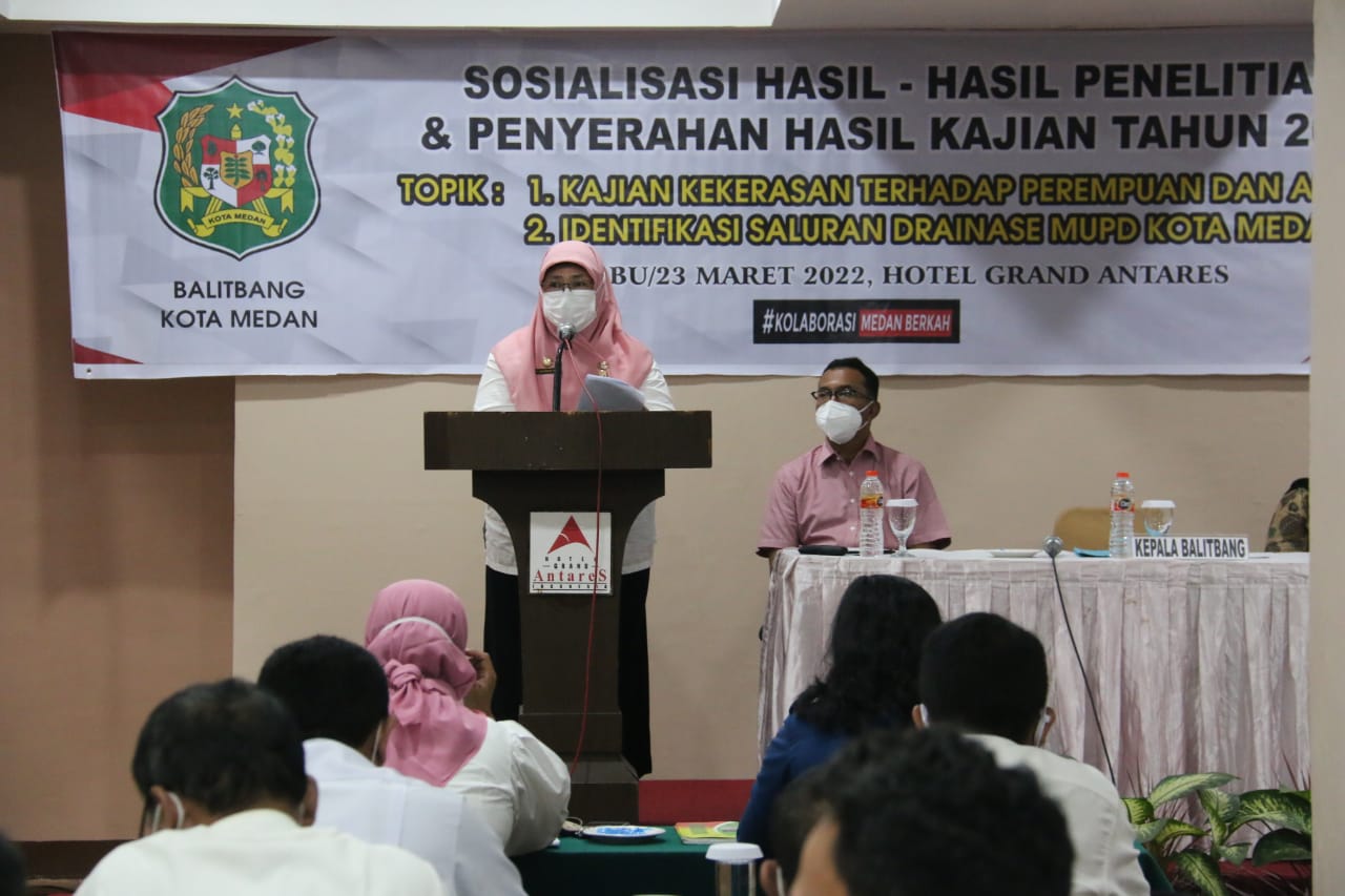 Pemko Medan Gelar Sosialisasi dan Diseminasi Hasil Penelitian Kelitbangan