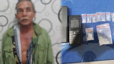 Kakek Baling Diciduk Sat Narkoba Polres Batubara
