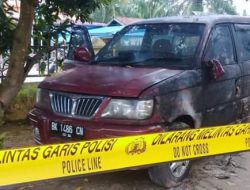 Kasus Pembakaran Mobil di Labusel Belum Terungkap
