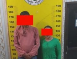 Polres Asahan Amankan Pasutri dan Sabu seberat 892.87 Gram