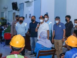 Bupati Batu Bara Tinjau Pos Pelayanan Vaksinasi PT MNA