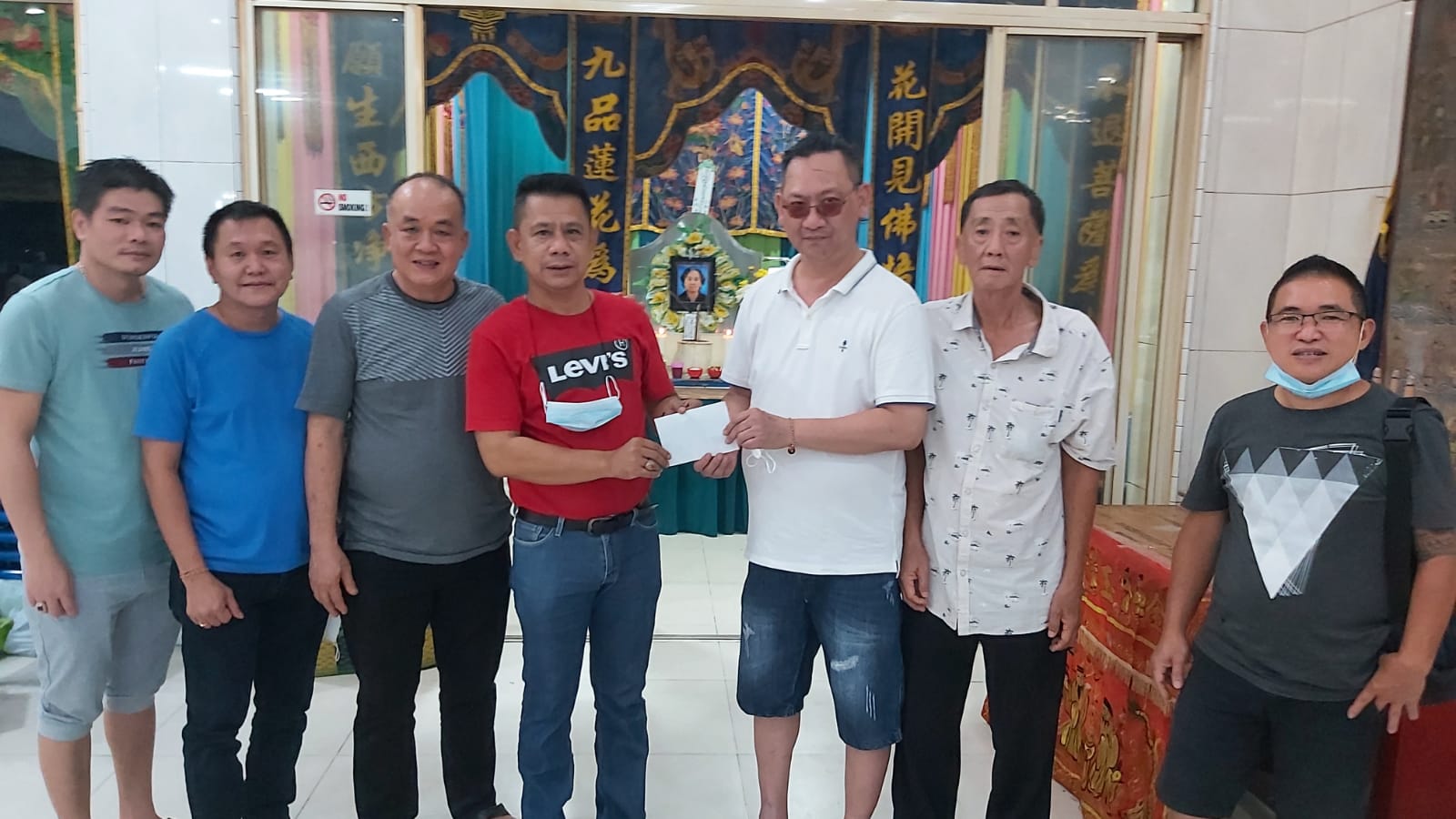 Lim Mei Cen Meninggal, Pewarta Berikan Santunan