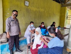 Tiga Kapolsek di Batubara Terus Monitoring dan Mobilitas Warga Ikut Vaksinasi