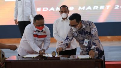 Pemkab Batu Bara Teken Nota Kesepahaman dengan BP2MI untuk Lindungi PMI
