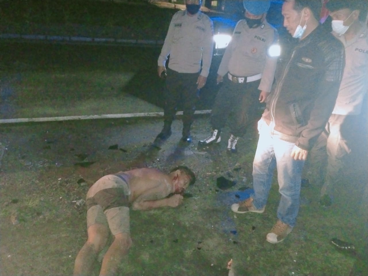 Melompat Dari Ruko Lantai 3, Atha Meninggal di RS Bhayangkara