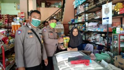 Polsek Pantau Stok Migor di Pasar