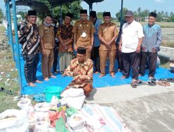 Petani Desa Tanah Rendah Gelar Syukuran