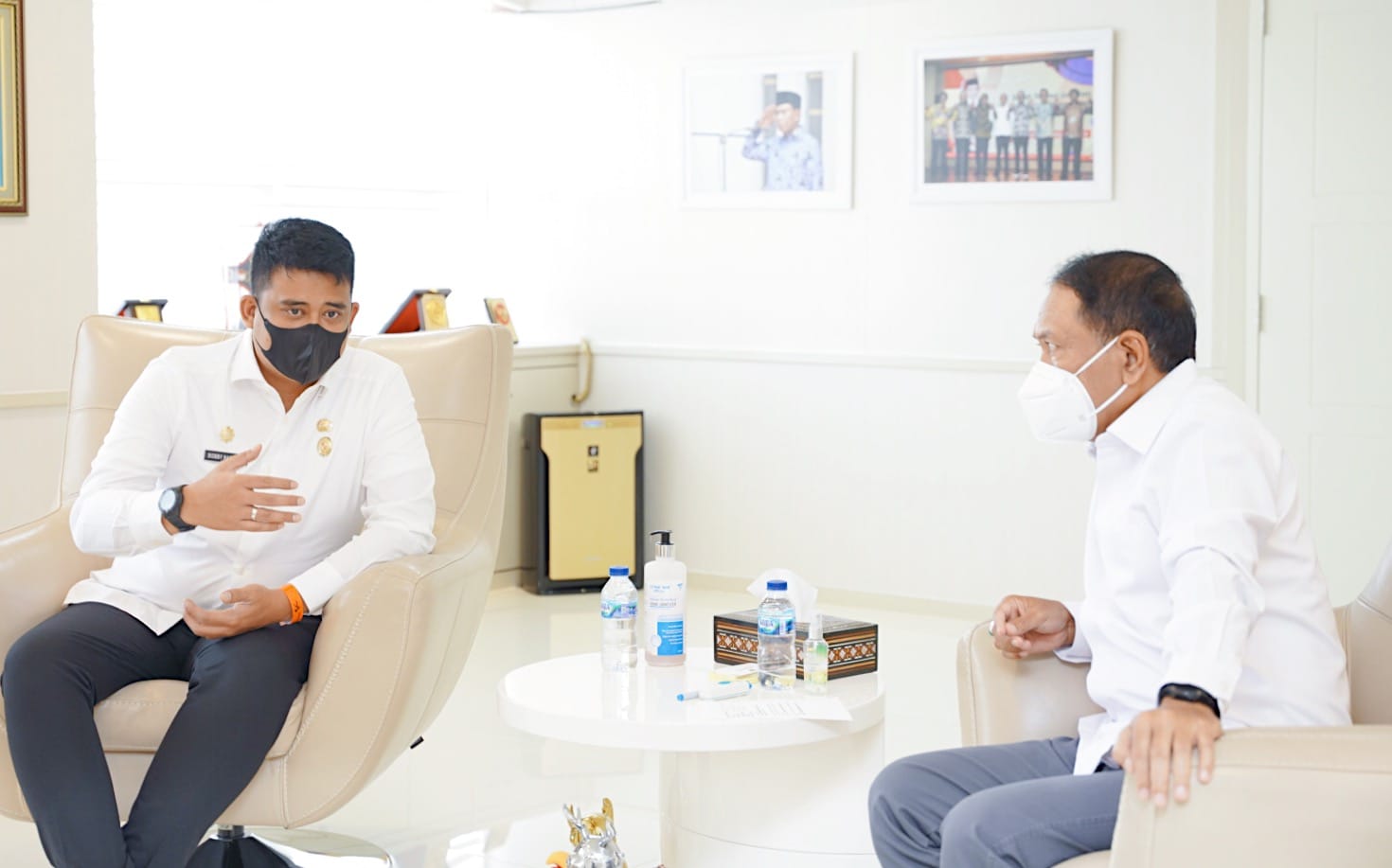 Bahas Renovasi Stadion Medan, Bobby Nasution Temui Menpora