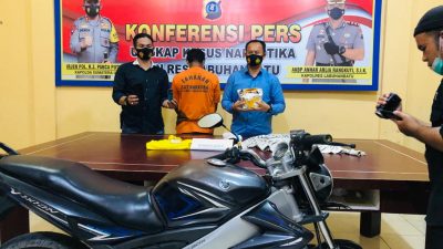 Sat Narkoba Labuhanbatu Tangkap Pria Labusel Bersama 1 Kg Sabu