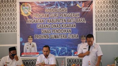 Disdik Sumut Gelar Sosialisasi PGP Angkatan 7 Batu Bara