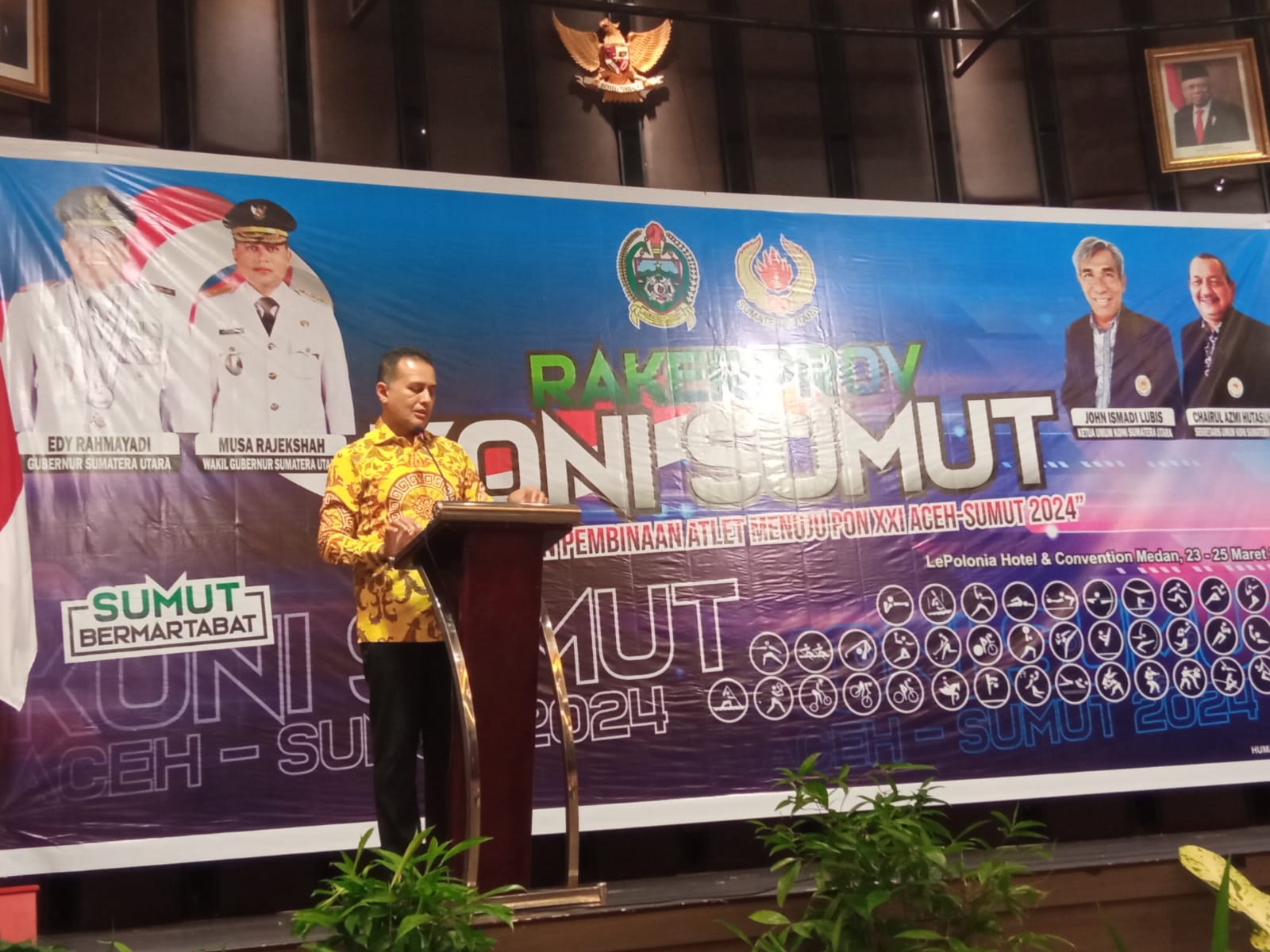 Wagubsu Ingatkan KONI dan Pengprov Matangkan Persiapan PON 2024