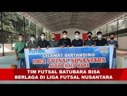 Tim Futsal “BATUBARA BISA” Berlaga di Liga Futsal Nusantara | Info Bisanews