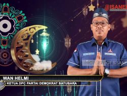 Ketua DPC Partai Demokrat Kabupaten Batubara Mengucapkan Selamat Menunaikan Ibadah Puasa 1443H