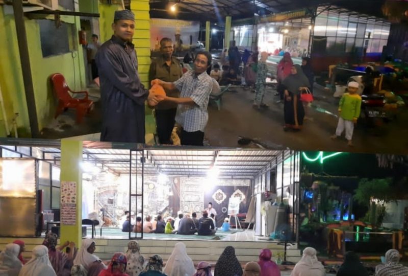 Awal Ramadhan Irfansyah Berbagi Sembako Kepada Yatim Piatu dan Duafa