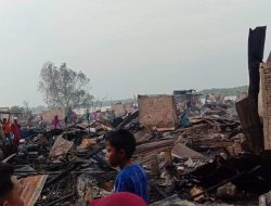 60 Rumah di Tanjung Balai Ludes Dilahap Sijago Merah