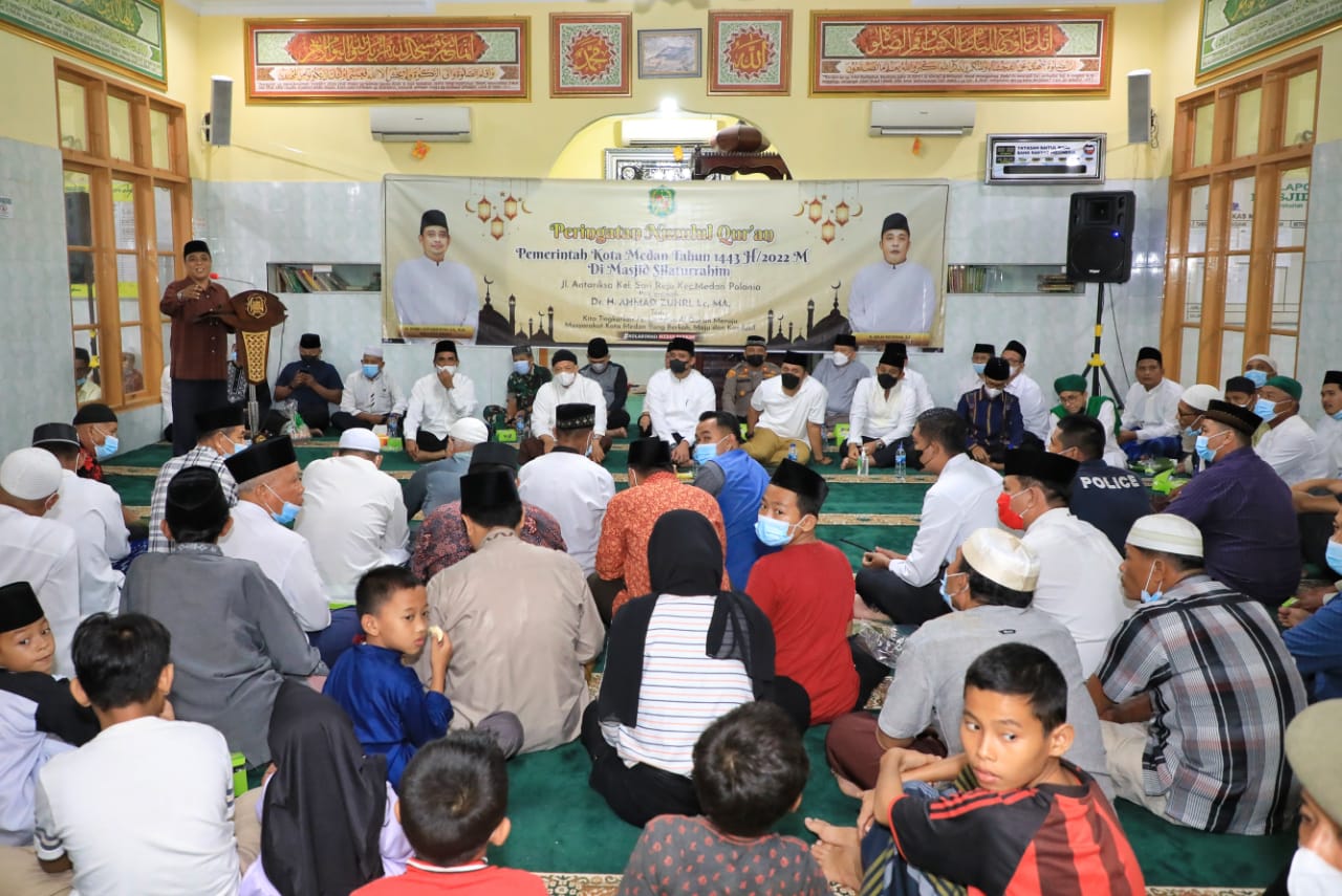Walikota Medan Berharap Masjid Bermanfaat Bagi Peningkatan Perekonomian Umat