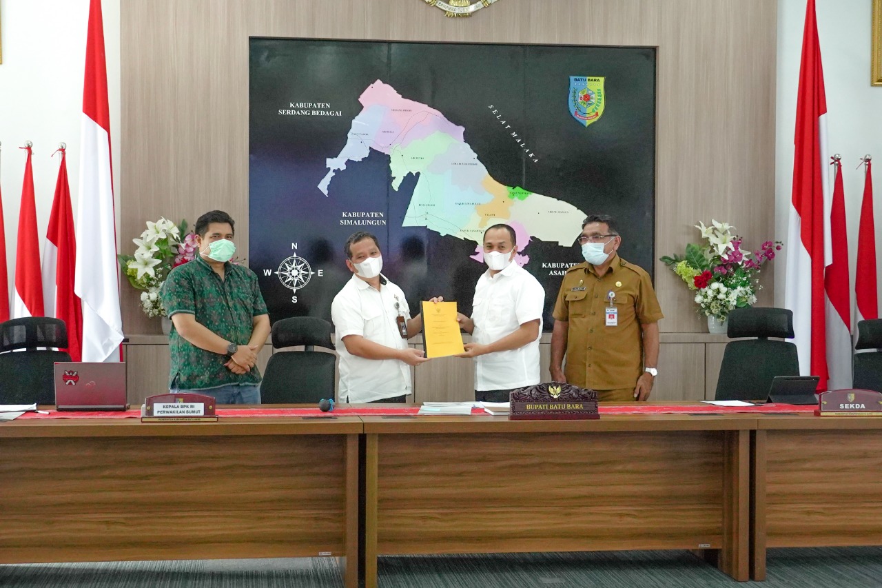 Bupati Batu Bara Sebut Temuan LKPD 2021 Lebih Kecil Dibanding Tahun Lalu