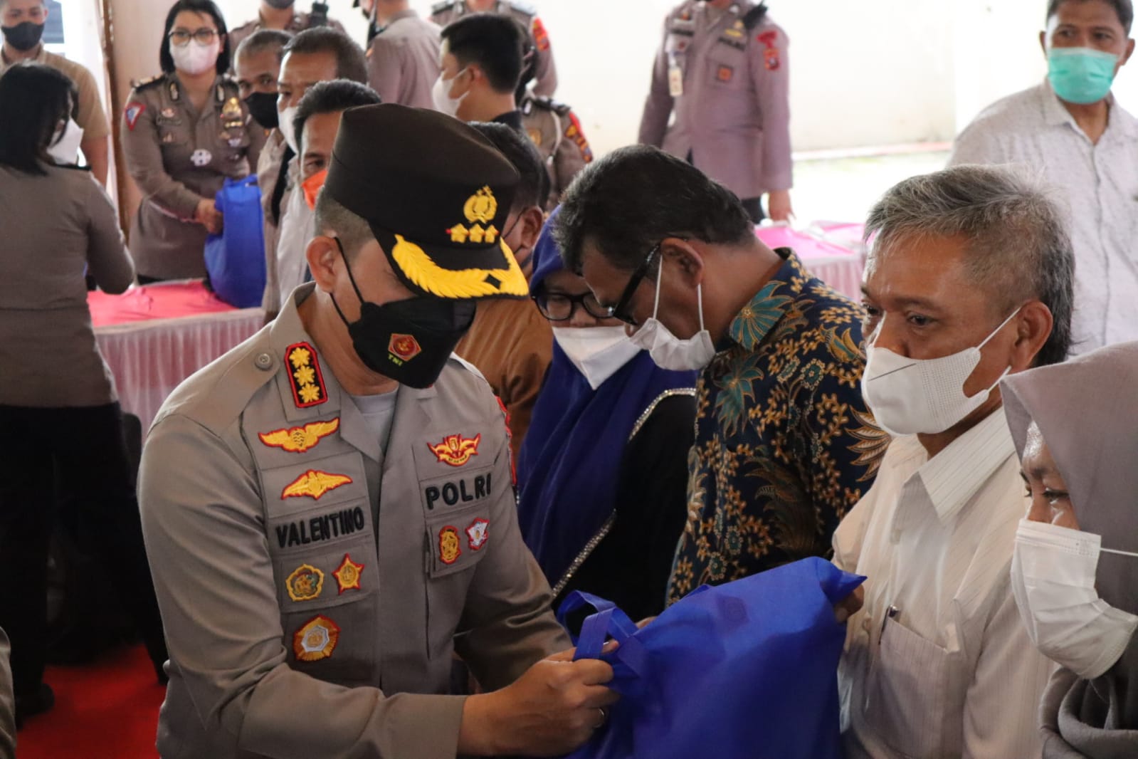 Polrestabes Medan Gelar Vaksinasi Untuk Buruh