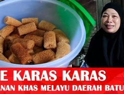 Kue Karas Karas Makanan Khas Melayu Daerah Batubara