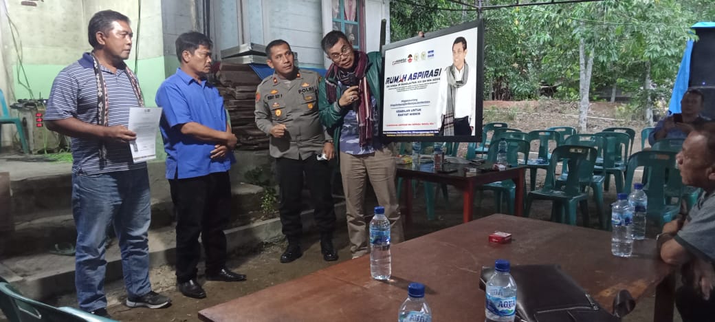 Hinca Panjaitan Reses di Dairi