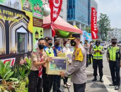 Kapolrestabes Medan dan Tim Supervisi Ops Ketupat Mabes Polri Cek Kesiapan Pos Pam