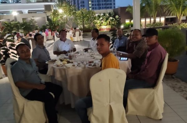 Perwakilan Kabag Ops Polrestabes Medan Buka Puasa Bersama Pewarta