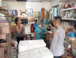 Kapolsek Medan Baru Cek Sembako di Pasar Pringgan