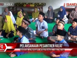 Pelaksanaan Pesantren Kilat Yayasan Azriyanti