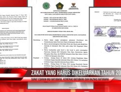 Surat Edaran Keputusan Bersama Tentang Zakat Fitrah Tahun 2022