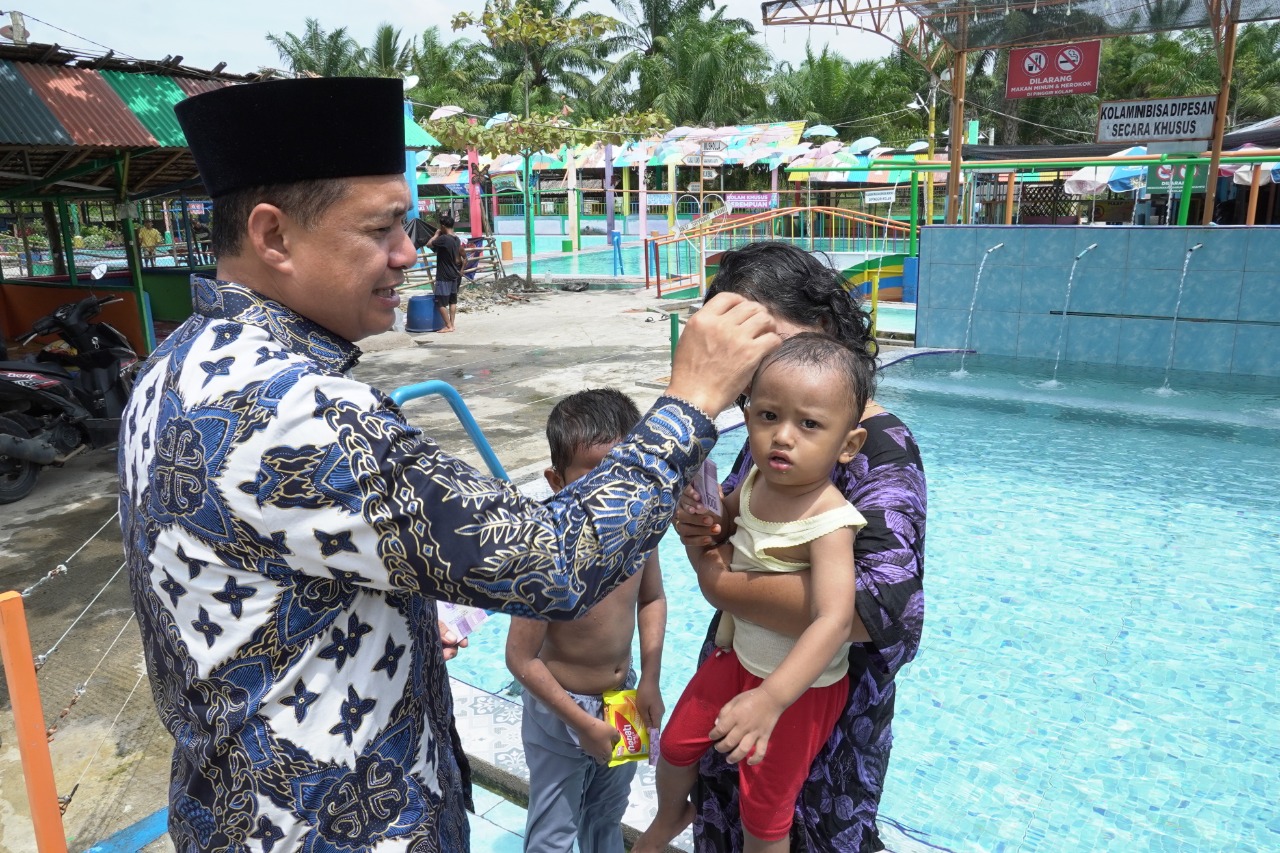 Bupati Batu Bara Minta Pemandian Air Panas Citra Dilengkapi Screening Barcode PeduliLindungi