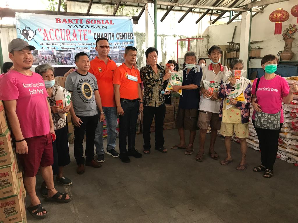 Yayasan Accurate Charity Center Gelar Baksos
