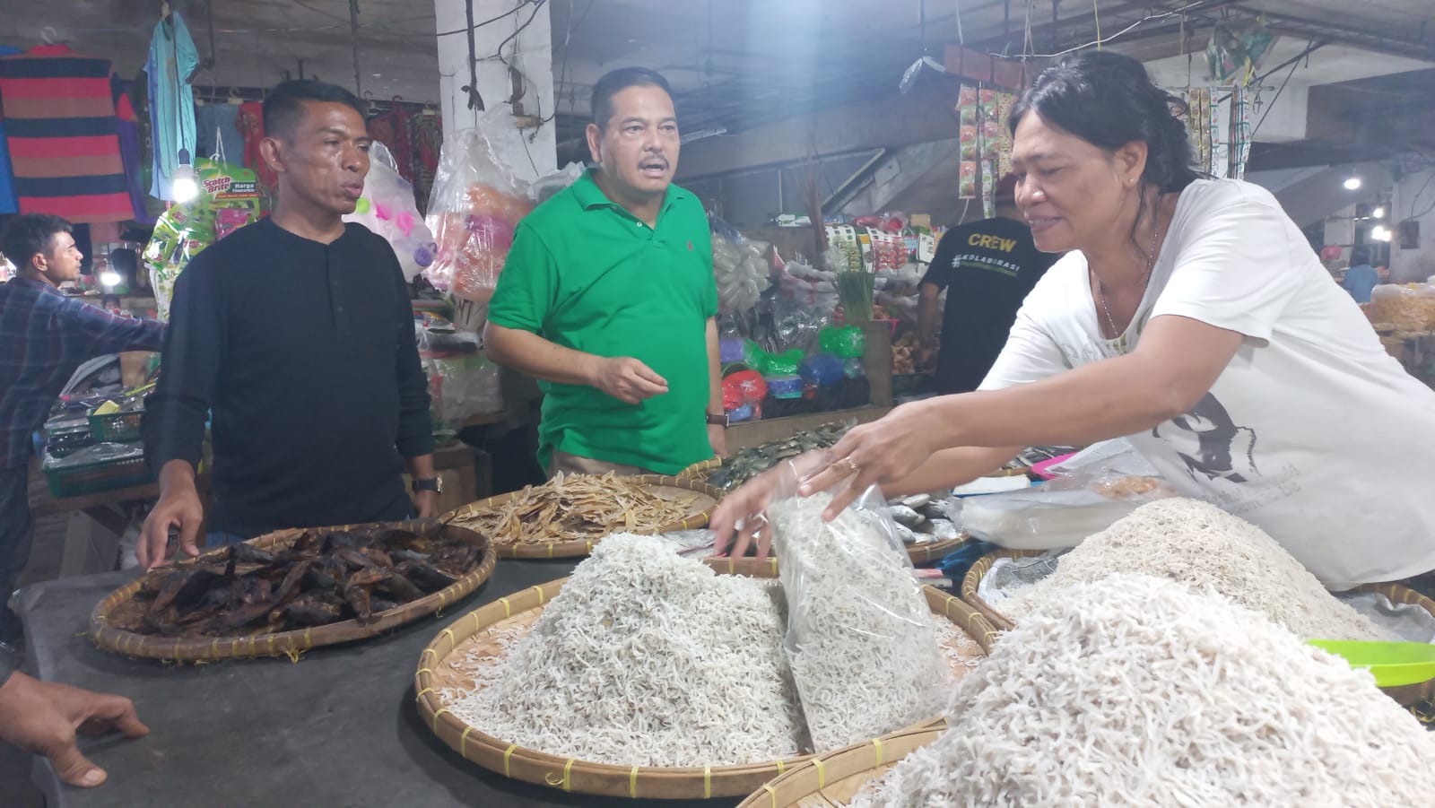 Mantan Anggota DPD Tinjau Pasar Petisah