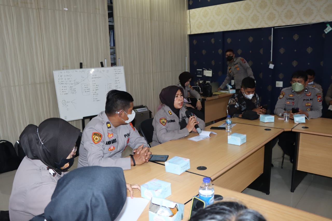 Polrestabes Medan Sosialisasikan Aplikasi SISDM Polri