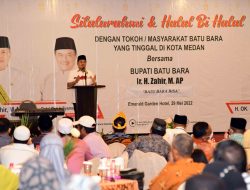 Bupati Zahir Berhalalbihalal Dengan Tokoh Masyarakat Batu Bara Yang Tinggal di Medan