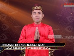 Kabag Organisasi Setdakab Batubara Beserta Keluarga Mengucapkan Selamat Hari Raya Idul Fitri 1443H